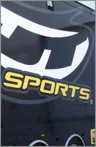 JT Sports Trailer Wrap