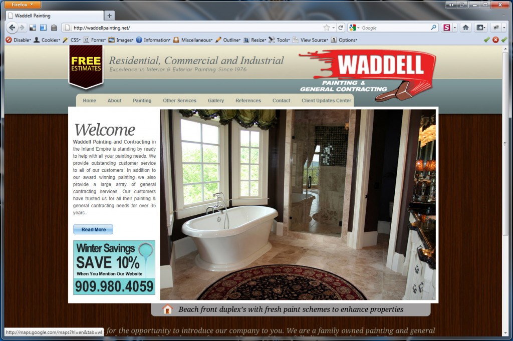waddell-home Waddell Painting Homepage